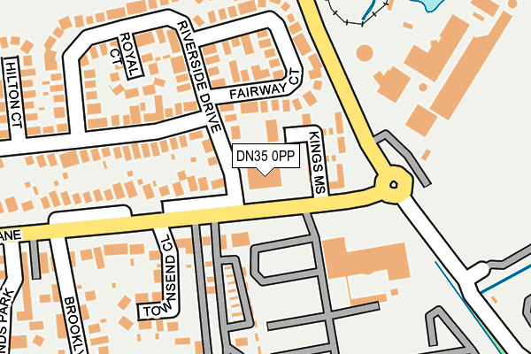 DN35 0PP map - OS OpenMap – Local (Ordnance Survey)