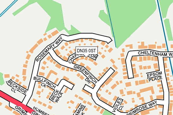 DN35 0ST map - OS OpenMap – Local (Ordnance Survey)