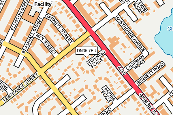 DN35 7EU map - OS OpenMap – Local (Ordnance Survey)
