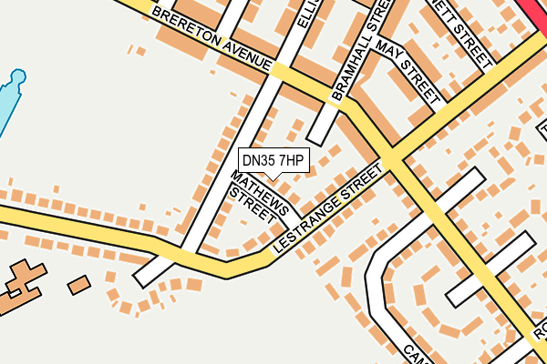 DN35 7HP map - OS OpenMap – Local (Ordnance Survey)