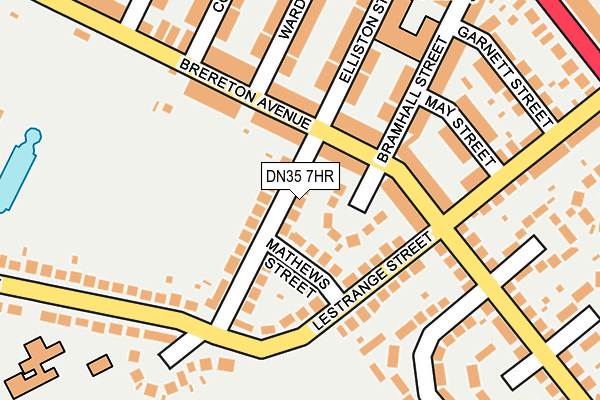DN35 7HR map - OS OpenMap – Local (Ordnance Survey)