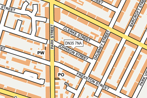 DN35 7NA map - OS OpenMap – Local (Ordnance Survey)