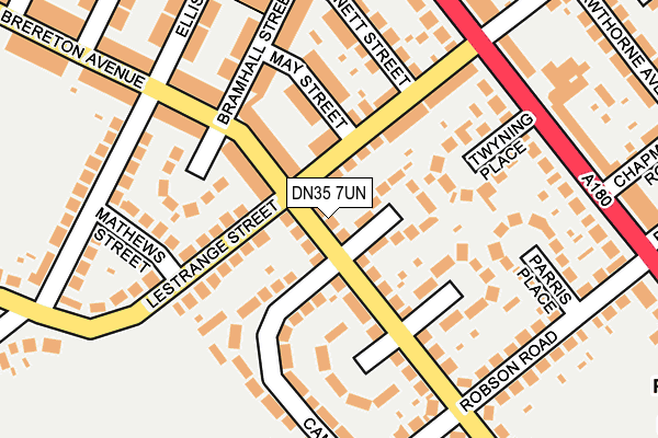DN35 7UN map - OS OpenMap – Local (Ordnance Survey)