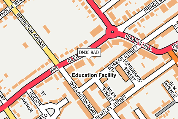 Map of BECC PROPERTY LTD at local scale