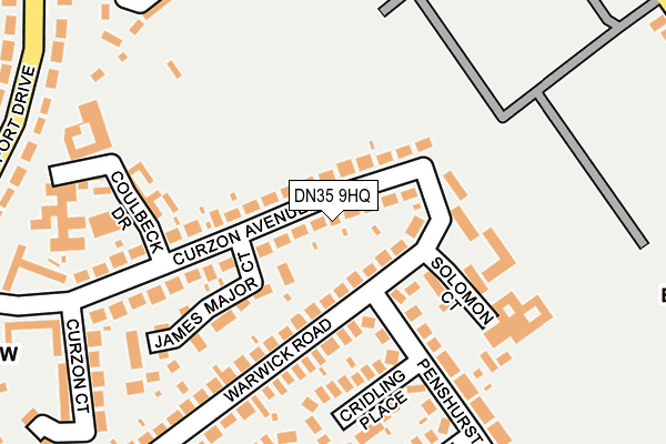 DN35 9HQ map - OS OpenMap – Local (Ordnance Survey)