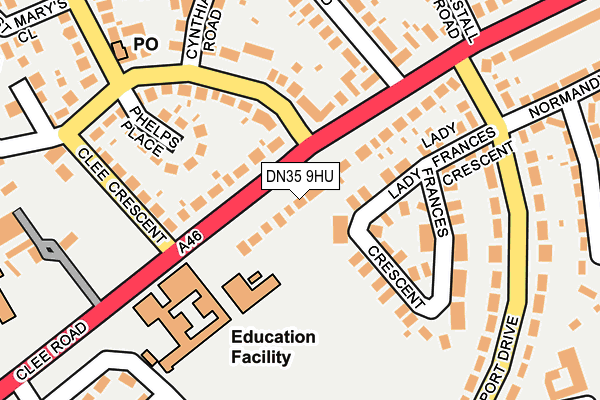 Map of D J SERVICE CENTRE LIMITED at local scale