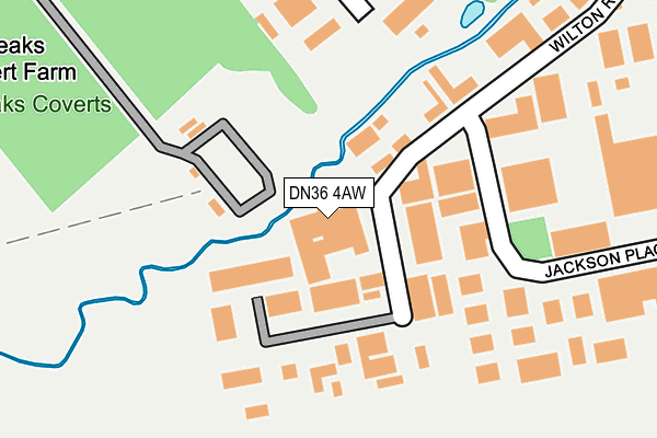 Map of NEPTUNE TYRES LIMITED at local scale