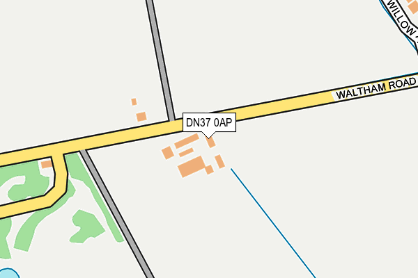 DN37 0AP map - OS OpenMap – Local (Ordnance Survey)