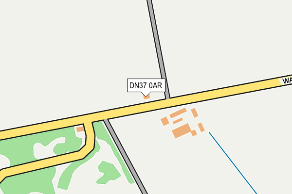 DN37 0AR map - OS OpenMap – Local (Ordnance Survey)