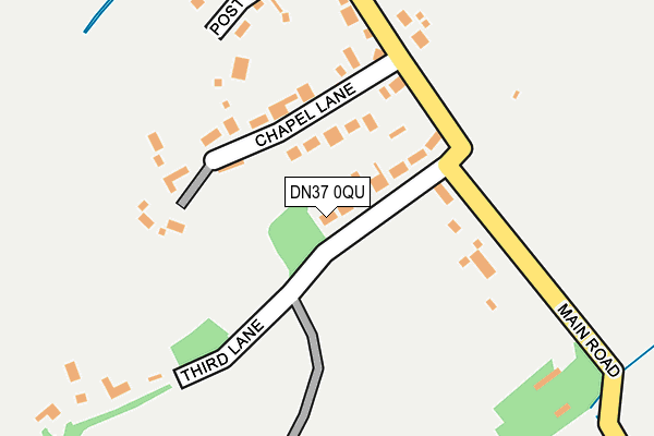 DN37 0QU map - OS OpenMap – Local (Ordnance Survey)