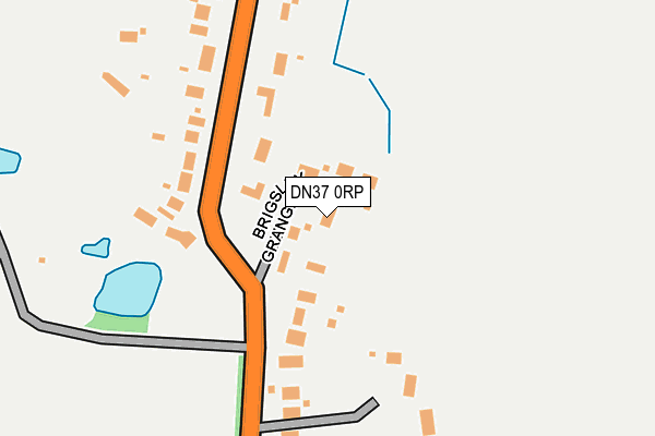 DN37 0RP map - OS OpenMap – Local (Ordnance Survey)