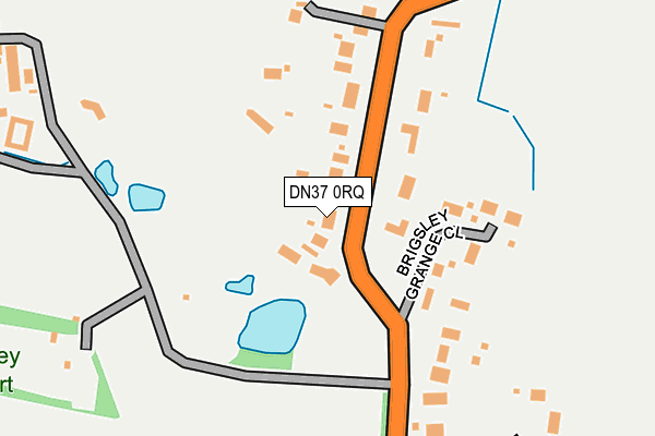 DN37 0RQ map - OS OpenMap – Local (Ordnance Survey)