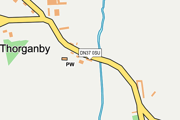 DN37 0SU map - OS OpenMap – Local (Ordnance Survey)