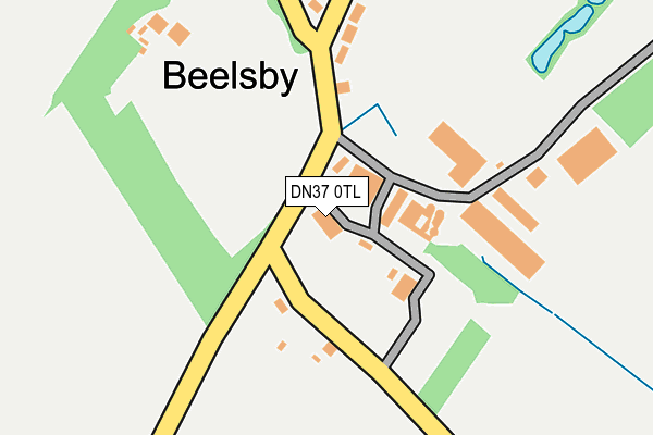 DN37 0TL map - OS OpenMap – Local (Ordnance Survey)