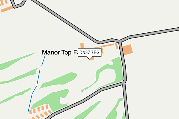 DN37 7EG map - OS OpenMap – Local (Ordnance Survey)