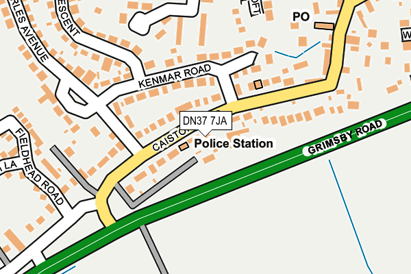 Map of IMMINGHAM LASHING & SECURING LIMITED at local scale