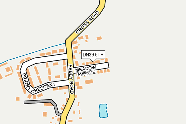 DN39 6TH map - OS OpenMap – Local (Ordnance Survey)