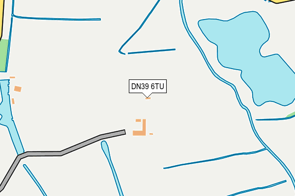 DN39 6TU map - OS OpenMap – Local (Ordnance Survey)
