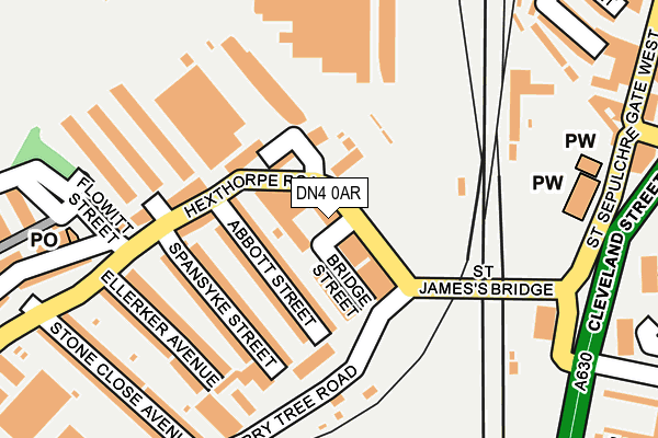 Map of R & G PROPERTIES LIMITED at local scale