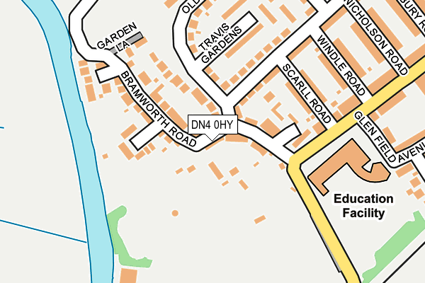 Map of PENTROSE HOMES LIMITED at local scale
