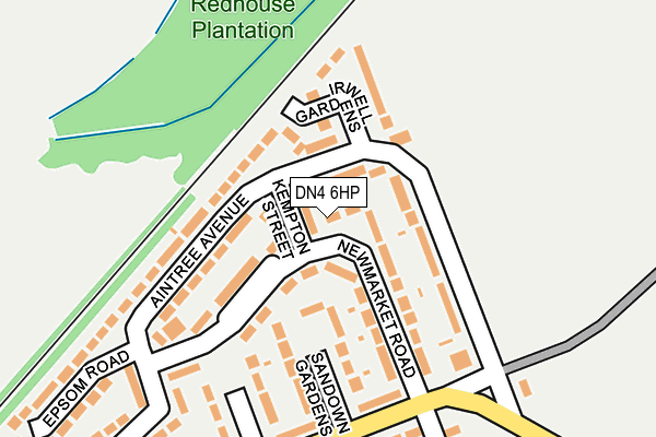 DN4 6HP map - OS OpenMap – Local (Ordnance Survey)
