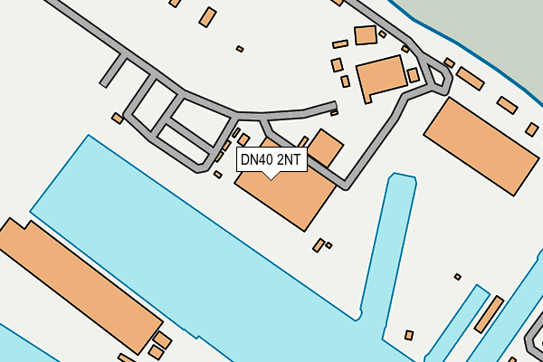 DN40 2NT map - OS OpenMap – Local (Ordnance Survey)