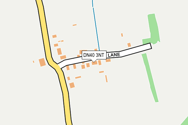 DN40 3NT map - OS OpenMap – Local (Ordnance Survey)