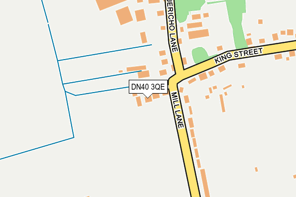 DN40 3QE map - OS OpenMap – Local (Ordnance Survey)