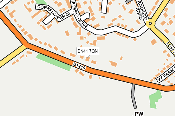 DN41 7QN map - OS OpenMap – Local (Ordnance Survey)