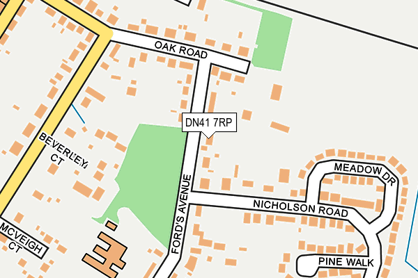 DN41 7RP map - OS OpenMap – Local (Ordnance Survey)