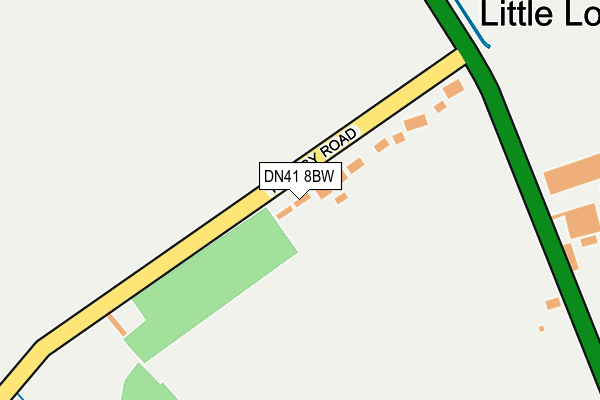 DN41 8BW map - OS OpenMap – Local (Ordnance Survey)