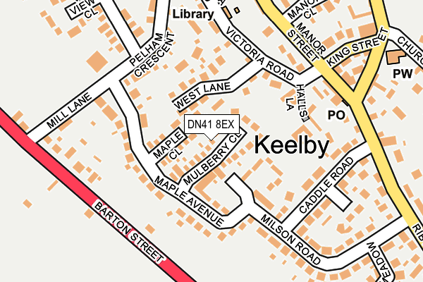 Map of JELLEY FISH LTD at local scale