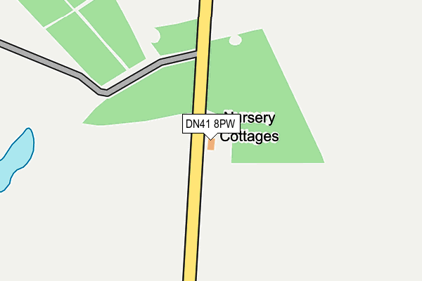 DN41 8PW map - OS OpenMap – Local (Ordnance Survey)