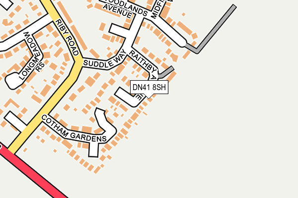 Map of UDIZ STORES LIMITED at local scale