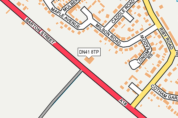 DN41 8TP map - OS OpenMap – Local (Ordnance Survey)