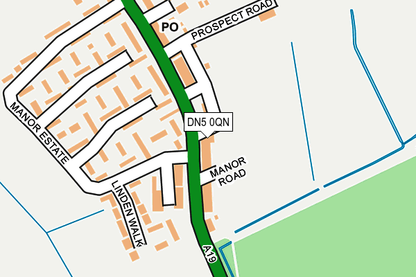 Map of ADWICK CARAVANS LIMITED at local scale