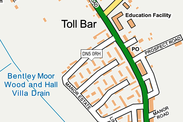 Map of LMG TRANSPORT LTD at local scale