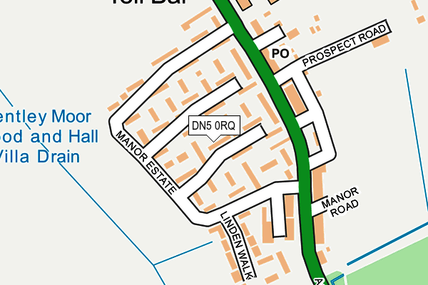Map of SJL CLADDING LTD at local scale