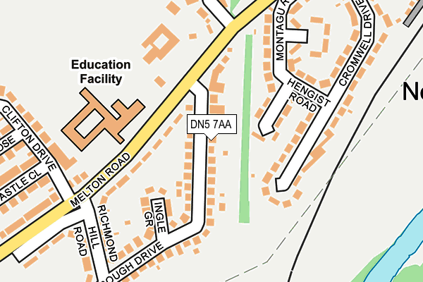 Map of TROANCA CONSTRUCTION LTD at local scale