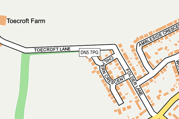 Map of ANDREW MCKECHNIE LIMITED at local scale