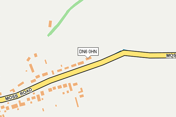 DN6 0HN map - OS OpenMap – Local (Ordnance Survey)