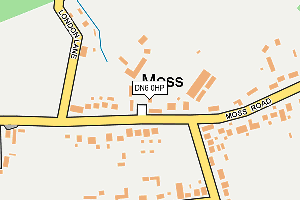 DN6 0HP map - OS OpenMap – Local (Ordnance Survey)