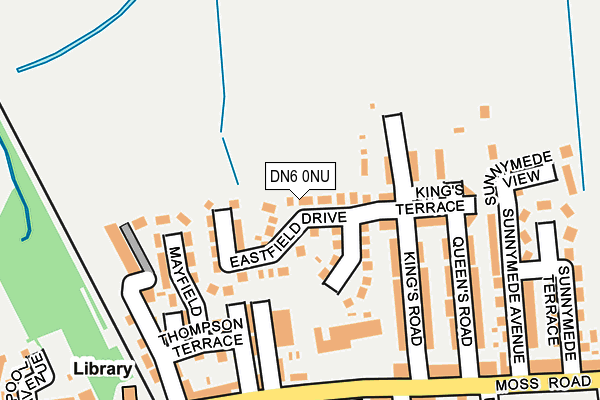 DN6 0NU map - OS OpenMap – Local (Ordnance Survey)