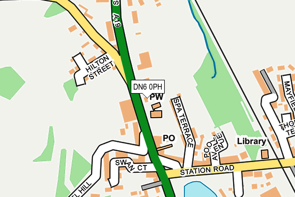 DN6 0PH map - OS OpenMap – Local (Ordnance Survey)
