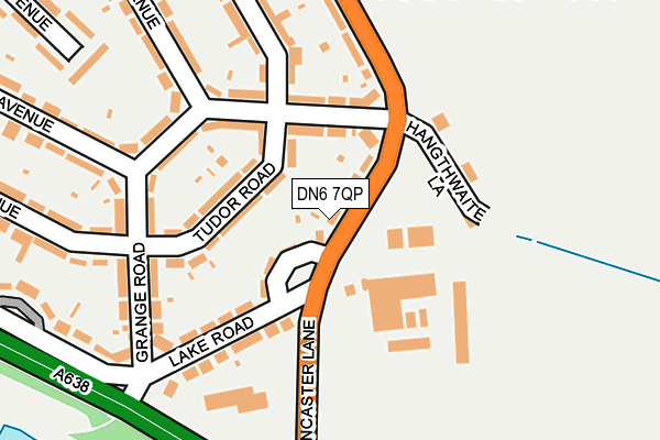 DN6 7QP map - OS OpenMap – Local (Ordnance Survey)