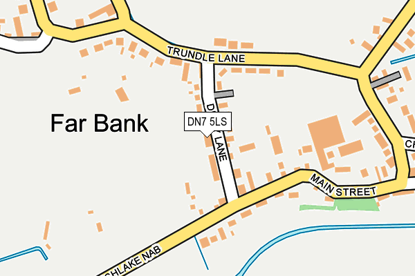 DN7 5LS map - OS OpenMap – Local (Ordnance Survey)