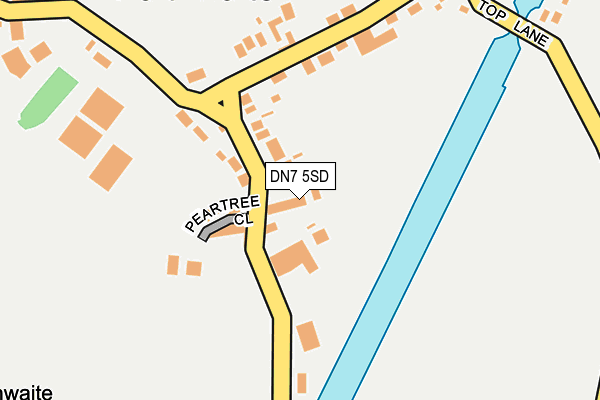 DN7 5SD map - OS OpenMap – Local (Ordnance Survey)