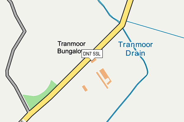 DN7 5SL map - OS OpenMap – Local (Ordnance Survey)