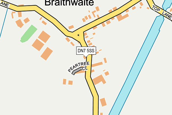 DN7 5SS map - OS OpenMap – Local (Ordnance Survey)