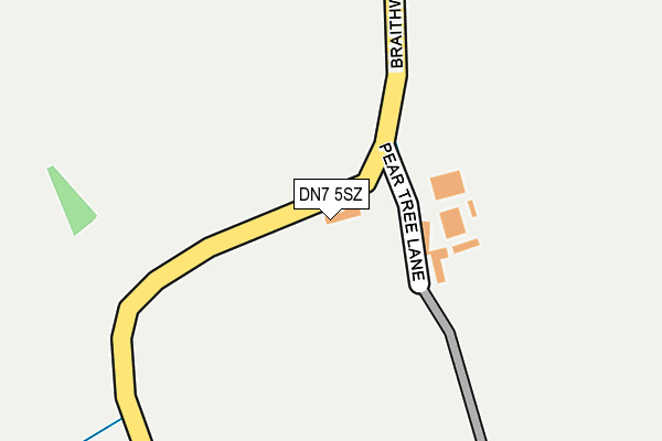 DN7 5SZ map - OS OpenMap – Local (Ordnance Survey)